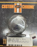 V-Twin part number 24-0636 is a 35mm Chrome Fork Stem Nut Cover