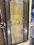 USA Vintage Threadwell Screwplate Tap & Die Set Tools Wrenches handles Box 50's