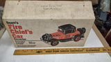 Vintage Jim Beam 1928 Ford Model A Fire Chief Car Decanter Regal In Box