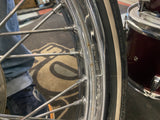 Front Spoke Wheel Harley Softail Wide Glide 2000^ 3/4 Dunlop rotor 2.15x21 OEM