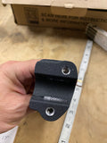 Black 4.5" Handlebar Risers Top Clamp Gauge Harley M8 Softail Street bob FXBB