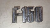 1975-1976 Ford F150 Front Fender Emblem Chrome OEM Badge D5TB-16702-AA