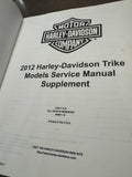 2012 Harley Trike Model Service Manual Supplement