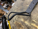 Black Harley Touring FLH Glide OEM Rear Passenger Handrail Grab Bar Hand Rail