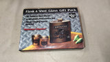2010 The Road's End "American Classics" Motorcycle Flask Gift Pack Set