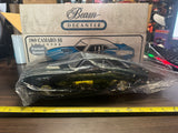 Jim Beam 1969 Chevrolet Camaro SS Porcelain Car Decanter in rare Forest Greeen