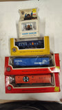 Bachmann HO Scale Vintage Train Lot Locomotives Santa Fe Chessie Amtrak Plasser