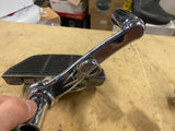 Adjustable Passenger Floorboard Mounts Brackets harley Touring Heritage Softail
