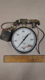 Vintage US Gauge Hydraulic Torque Wrench Pressure Gauge 0-300 Ft Lbs Steampunk