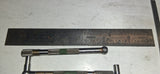 Vintage General Hardware Machinist Tool Lot - Depth/Angle Gauge No. 444, Steel R
