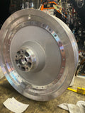 New T/O Harley OEM Rear Solid Disc Mag Wheel Fatboy Softail Custom 00 FLSTF 3x16