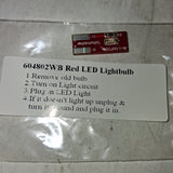 Kuryakyn 4823 Rear Smoke Fender Tip Lens Kit Red LED Harley Electra Road King NO