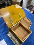 20's Thorens grand piano music Jewelry box Swiss Gold Glit Antique Bakelite Min