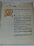 1952 The Story of General Electric Research Laurence Hawkins Booklet Illustrated