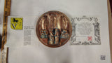 Studio Dante di Volteradici Solomon & Queen of Sheba Bronze Plate COA Box