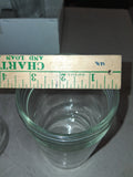 Vtg Original L & R Kearny NJ USA Watchmaker Cleaning Machine Jar OEM Lid Glass