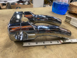 LA Choppers Chrome 7" rise 1 1/4" Handlebar "Hefty Risers" Harley Custom Fat