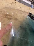 Memphis Shades Windshield Blue trim Motorcycle mep501 Quick Detach honda kawasak