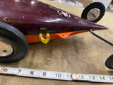 50's Vintage Tether Car Streamliner Teardrop Racer 18 Racer Mccoy Franny powered
