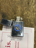 1970 Zippo Slim Sagitarius zodiac Sign Disco era Vintage Lighter Collectible