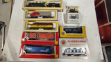 Bachmann HO Scale Vintage Train Lot Locomotives Santa Fe Chessie Amtrak Plasser