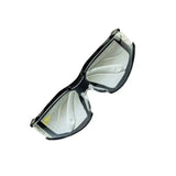 Bi-Focal Clear Lens Motorcycle Riding Glasses +2.5 Diopter Foam Padded CL250N