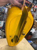 Yellow Chrome Paint set Harley Sportster 883 1200 2001 GAs TAnk fenders OEM nice