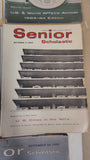 Vintage 1963 Senior Scholastic Magazine Lot of 12 JFK Era History Educational