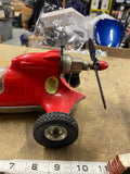 50's Vintage Thimble Drome Gas Powered Tether Air Car Toy Prop Rod LM Cox