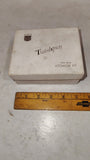 1950's Irice Travelspray Hat Box Atomizer Kit Red Croc Case Perfume Bottle