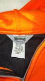 Vintage Muleskins Blaze Orange Heavy Zip Hoodie & Nordic Gear Fleece