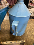 Vtg Metal Kerosene Oil Can Skunk Train Fort Bragg Railroad NYCS Handpainte Decor