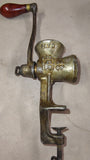 Antique Dana No 20 Cast Iron Meat Grinder Food Chopper Vintage Kitchen Counter C