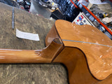 Indiana 6 String Electric Acoustic Guitar Right Handed Natural Finish Full Size