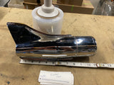 Fishtail Rocket Exhaust Muffler Tip End Cap Harley Touring FLH Glide Ultra nos