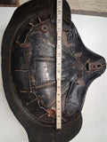 Vintage Harley Davidson 4-Rib Police Solo Seat Pan Studded Skirt Panhead FL