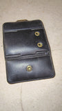 Vtg Pittsburgh Harley-Davidson Leather Key Case Holder Golf Cars 4-Hook