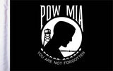 Pro Pad Inc 6" x 9" POW/MIA Flag Double Sided Motorcycle Flag Sleeve Fits 3/8" P