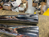 Samson Chrome Slip-On Mufflers Exhaust Harley Touring Glide 95-16 FLH Road Ultra