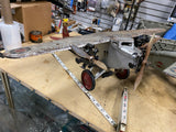 20's Steelcraft U.S. Mail airplane Tri Blade Motor Vtg Antique Tin Toy Aircraft!