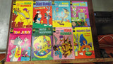 Vintage Gold Key Whitman Cartoon Comic Book Lot 24 Disney Bugs Bunny Retro