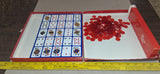 Vtg Po-Ke-No Poker Keno Board Game US Playing Card Co Complete 12 Boards