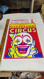 1996 Royal Hanneford Circus Poster Westchester County Center Clown 14x22