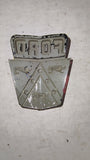 Vintage 1950-1951 Ford Car Hood Crest Ornament Emblem Insert