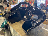Harley Road Glide FLTRX Inner Outer Fairing Kit Black 2015-2023 ABS Vivid Black