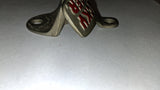 Vintage Lucky Lager STARR X Wall Mount Bottle Opener Made in USA Pat 1943