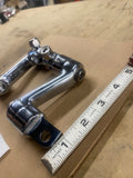 Adjustable Footpeg Mounts harley Softail Sportster Dyna Highway Passenger driver