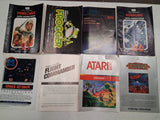 Atari 2600 Woodgrain Console Lot Storage Case 6 Controllers 25 Games Manuals