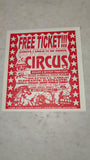 Vintage Circus Memorabilia Lot Clyde Beatty Cole Bros 1981 Program Ticket