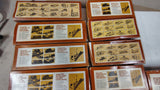 Vintage Tyco HO Scale Model Train Lot Locomotive Caboose Tanker Freight Cars NIB